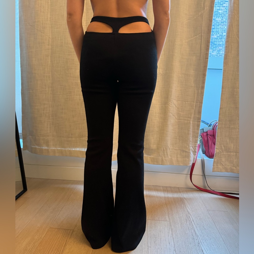 Whale tail back pants
